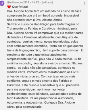 Depoimento 1